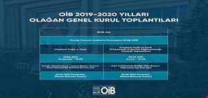 ULUDAĞ OTOMOTİV ENDÜSTRİSİ İHRACATÇILARI BİRLİĞİ'nin 2019-2020 YILLARI OLAĞAN GENEL KURUL TOPLANTISI