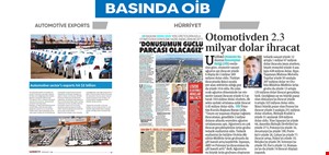 OİB EYLÜL AYI BASIN YANSIMALARI