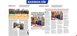 OİB MART AYI BASIN YANSIMALARI