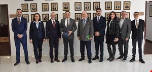 HOLLANDA HEYETİNDEN UİB YÖNETİMİNE ZİYARET