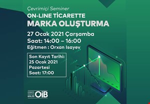 ON-LINE TİCARETTE MARKA OLUŞTURMA | WEBINAR