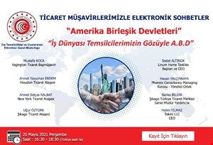TİCARET MÜŞAVİRLERİMİZLE ELEKTRONİK SOHBETLER | ABD