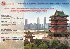 TİCARET MÜŞAVİRLERİMİZLE ELEKTRONİK SOHBETLER | ÇİN HALK CUMHURİYETİ