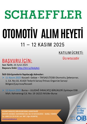 SCHAEFFLER ALIM HEYETİ